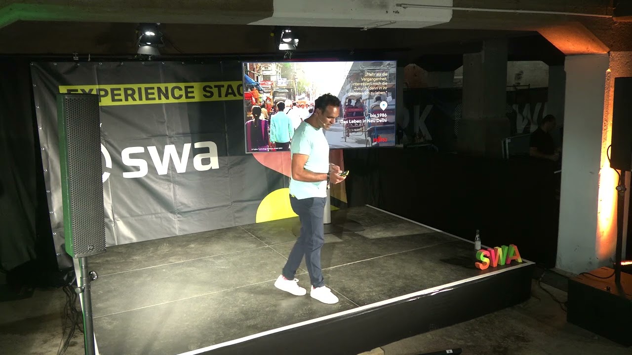 Vom Fl&uuml;chtling zur F&uuml;hrungskraft | Santosh Wadwa | Sparkscon 2024