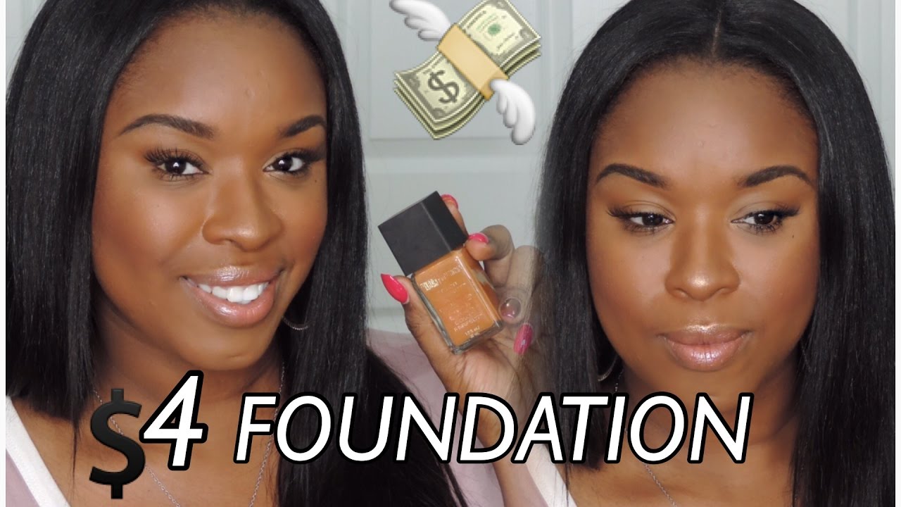 $4 Foundation Review & Demo | Black Radiance