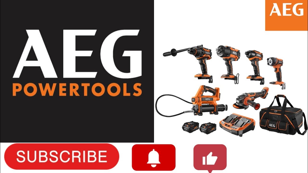 Aeg power tools unboxing