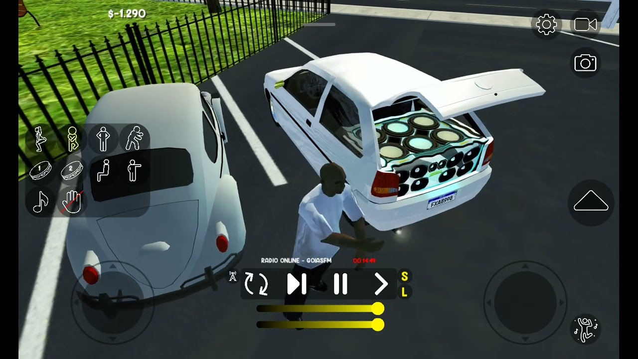 Primeira vez jogando role na City