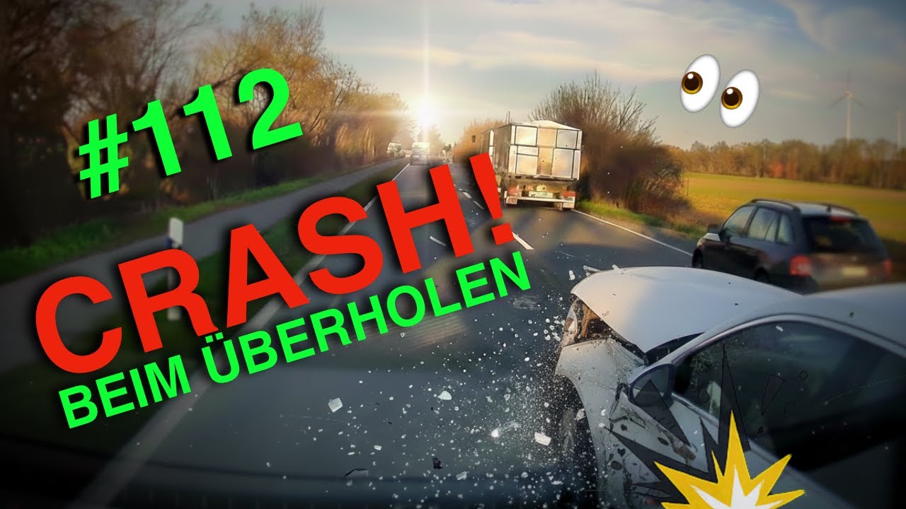 NEDK - Folge 112 - Crash beim überholen! Dümmer als die Polizei erlaubt - unerlaubtes überholen!