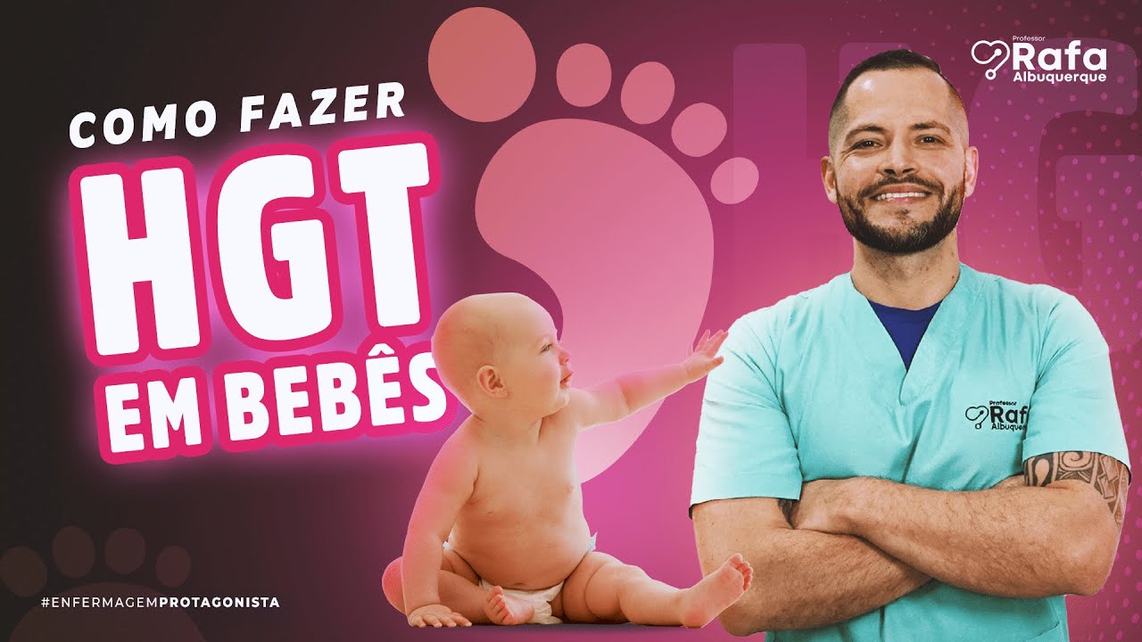 Como fazer HGT em bebês | Glicemia Capilar em bebês