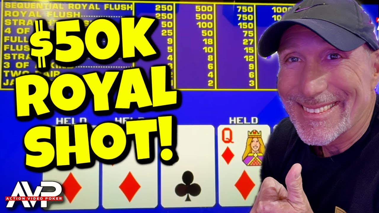 This Game Pays $50K on a Royal Flush! 😮 Video Poker in Biloxi