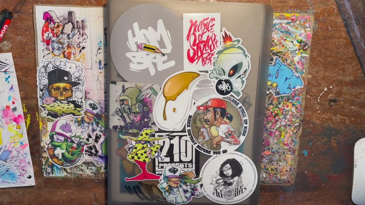 Graffiti Blackbook flipthrough from 2022