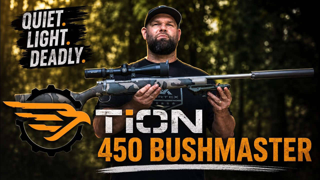 450 Bushmaster Suppressed with TiON
