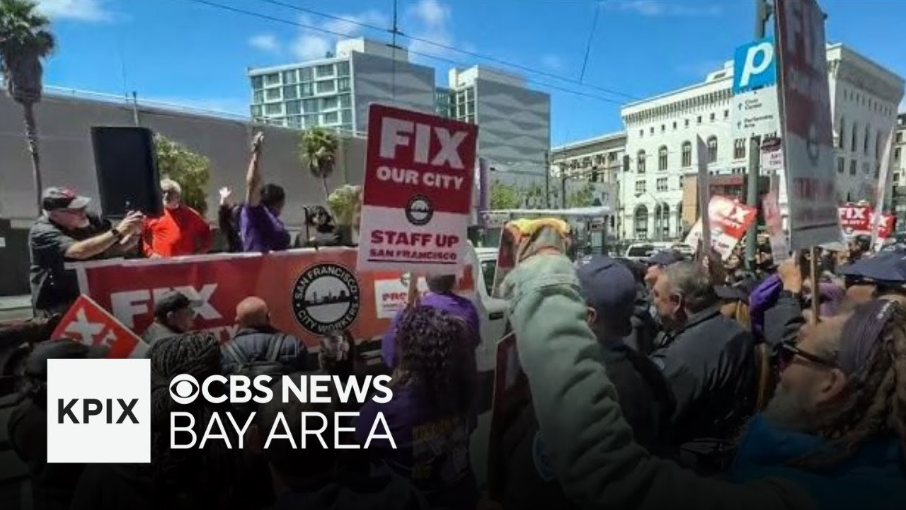 S.F. parking enforcement workers rally to demand safety