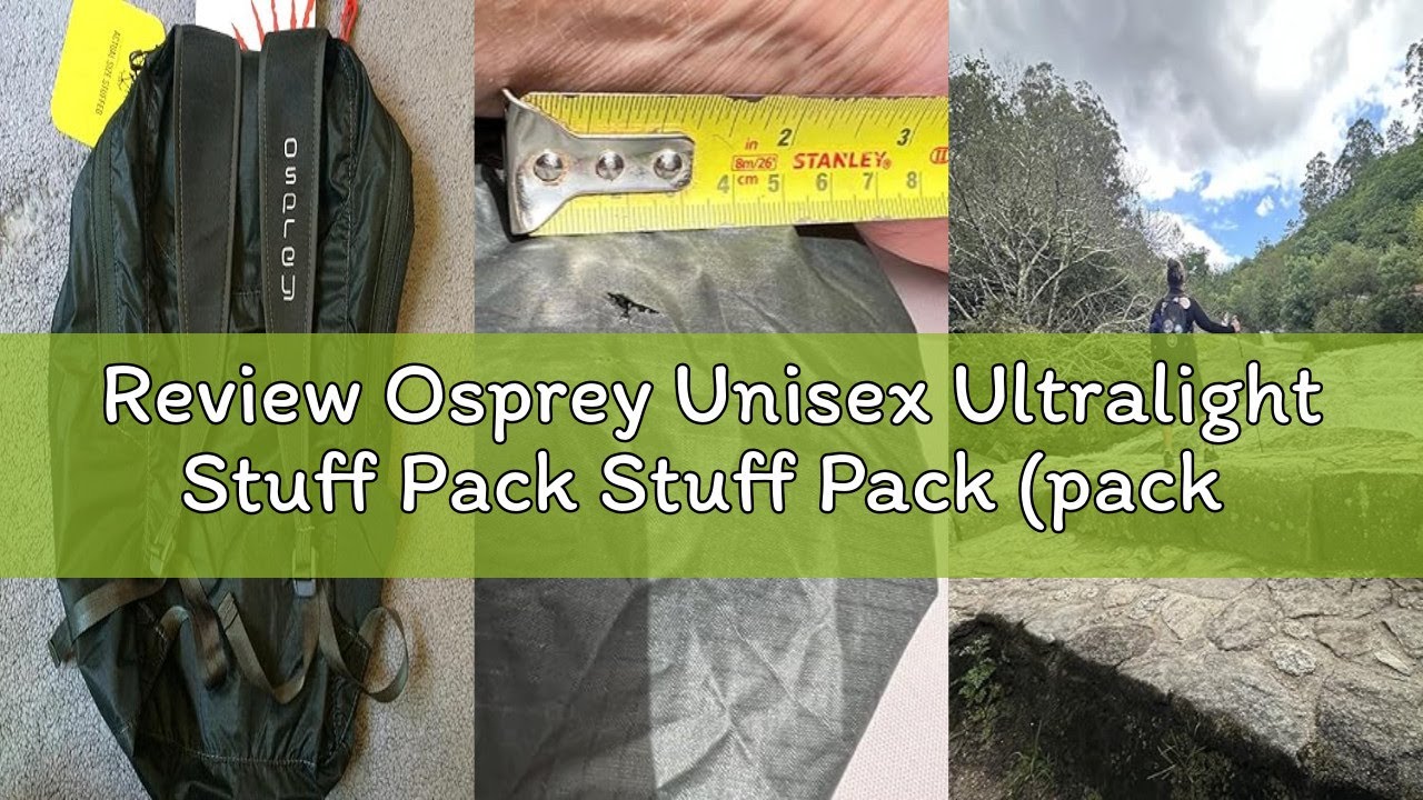 Review Osprey Unisex Ultralight Stuff Pack Stuff Pack (pack of 1)