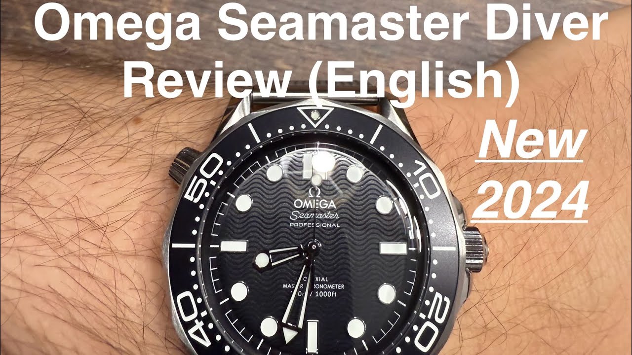 Обзор модели Omega Seamaster Diver 300m Black 2024 (на английском языке)