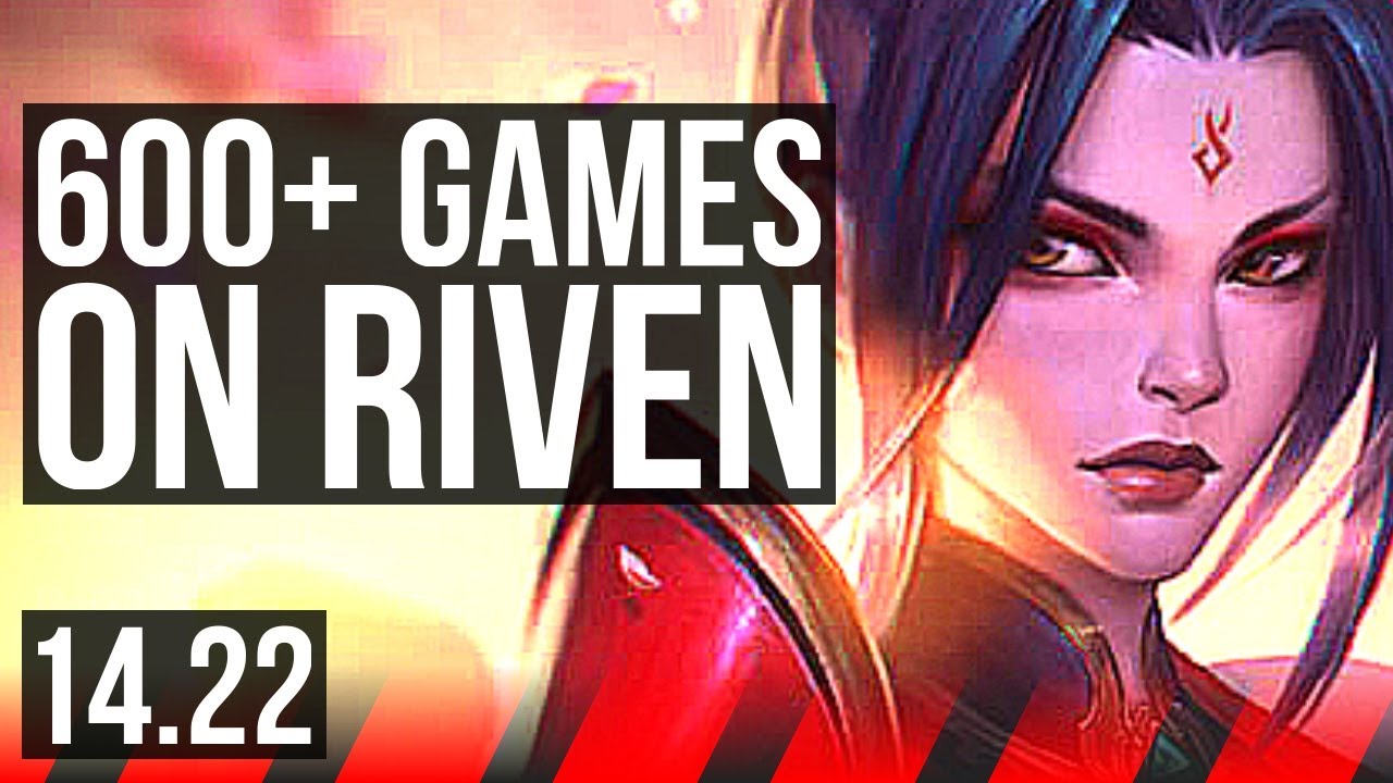 RIVEN vs RENEKTON (TOP) | Rank 5 Riven, 600+ games | KR Grandmaster | 14.22