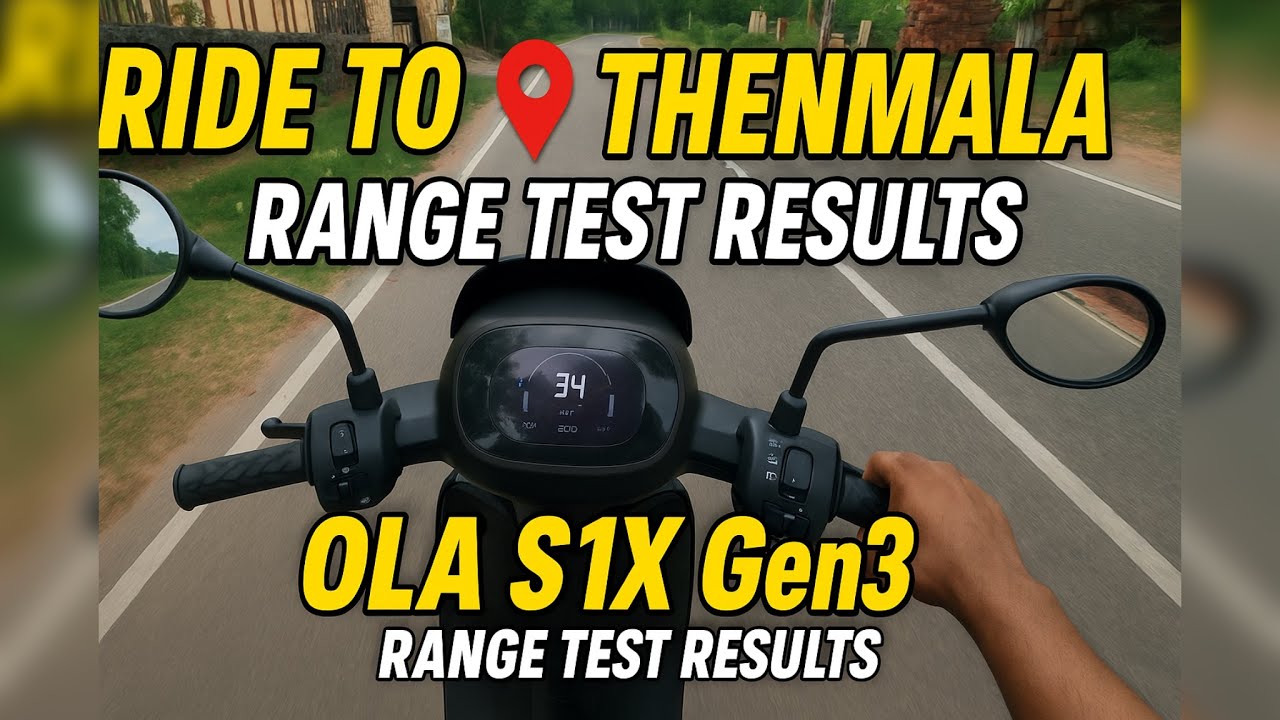 Ola s1x Gen3 4kw Range test | Malayalam | before update| Vlog