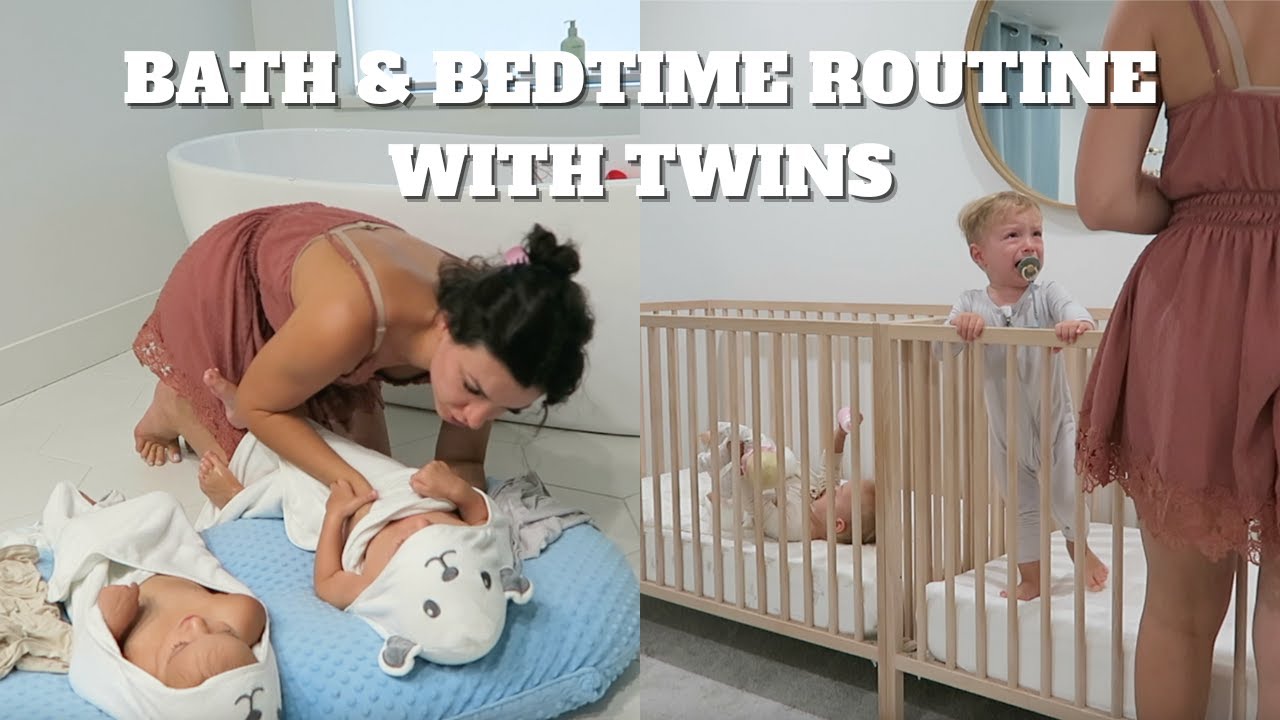 Bath/Bedtime Routine With 1 Year Old Twins