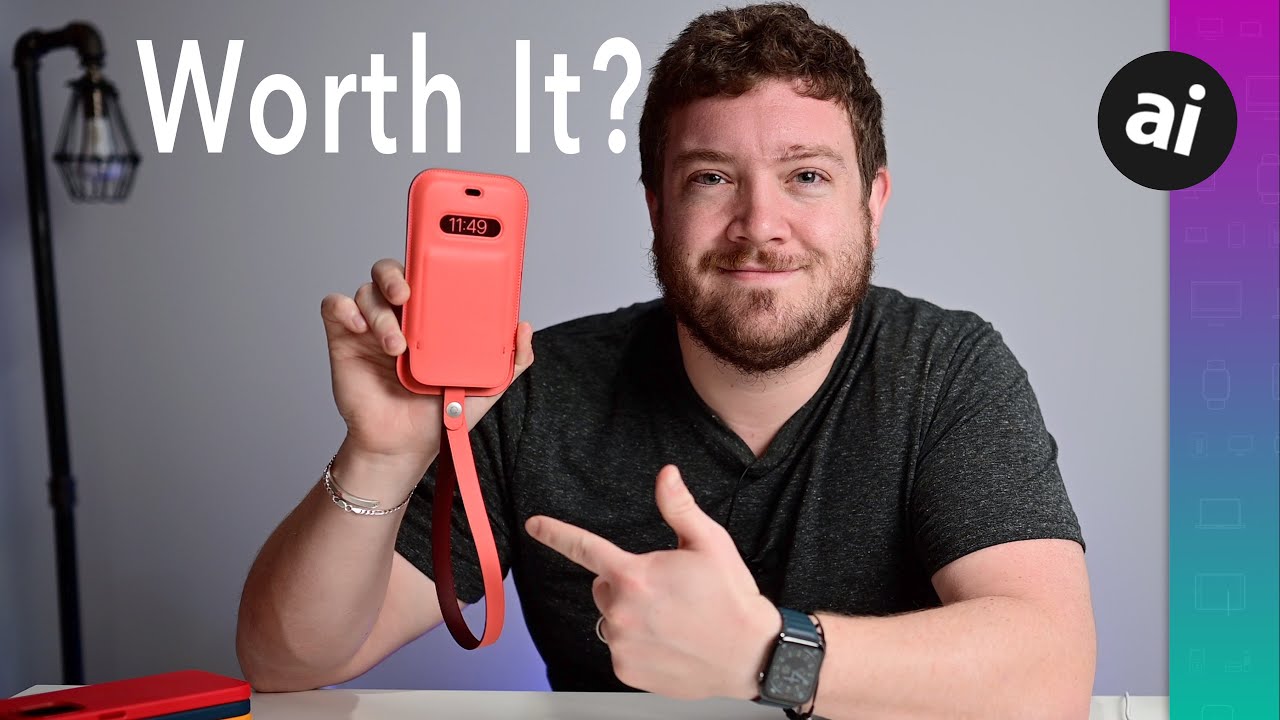 Apple's MagSafe Leather Sleeve for iPhone 12! Is it Worth It?!