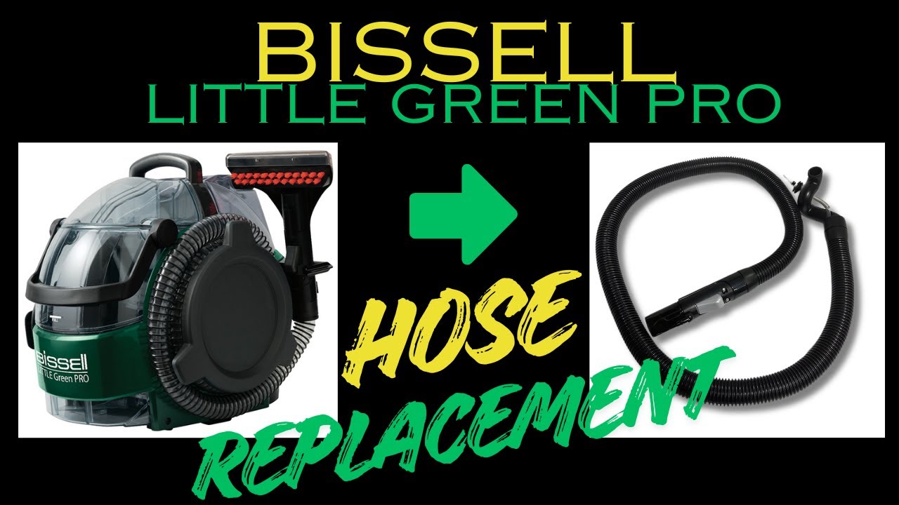 Как заменить шланг на Bissell Little Green Pro