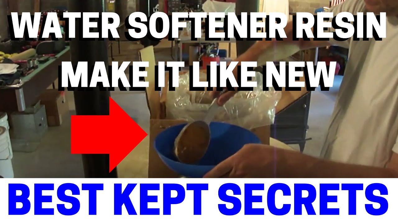 NEVER Replace Water Softener Resin Until Watching This!