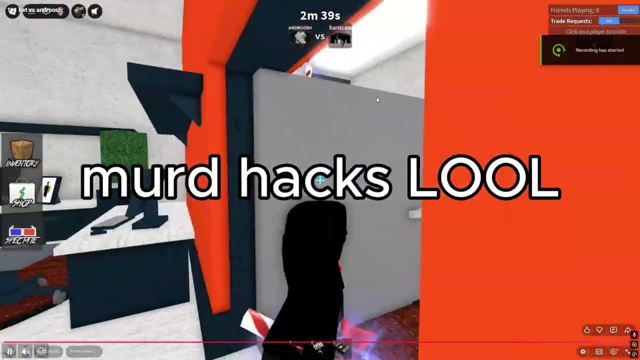 Androosh/FearAR7 The Most Blatant Cheater in Roblox MM2 (EXPOSED!)