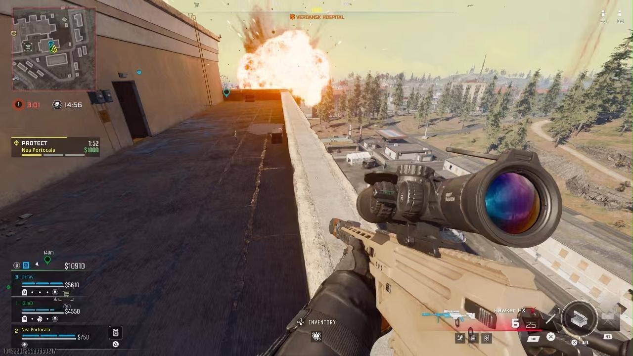 We destroy half a lobby