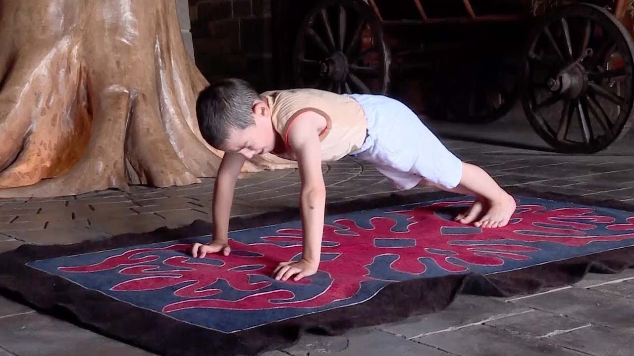 Six-Year-Old Does 4200 Push Ups in Two Hours