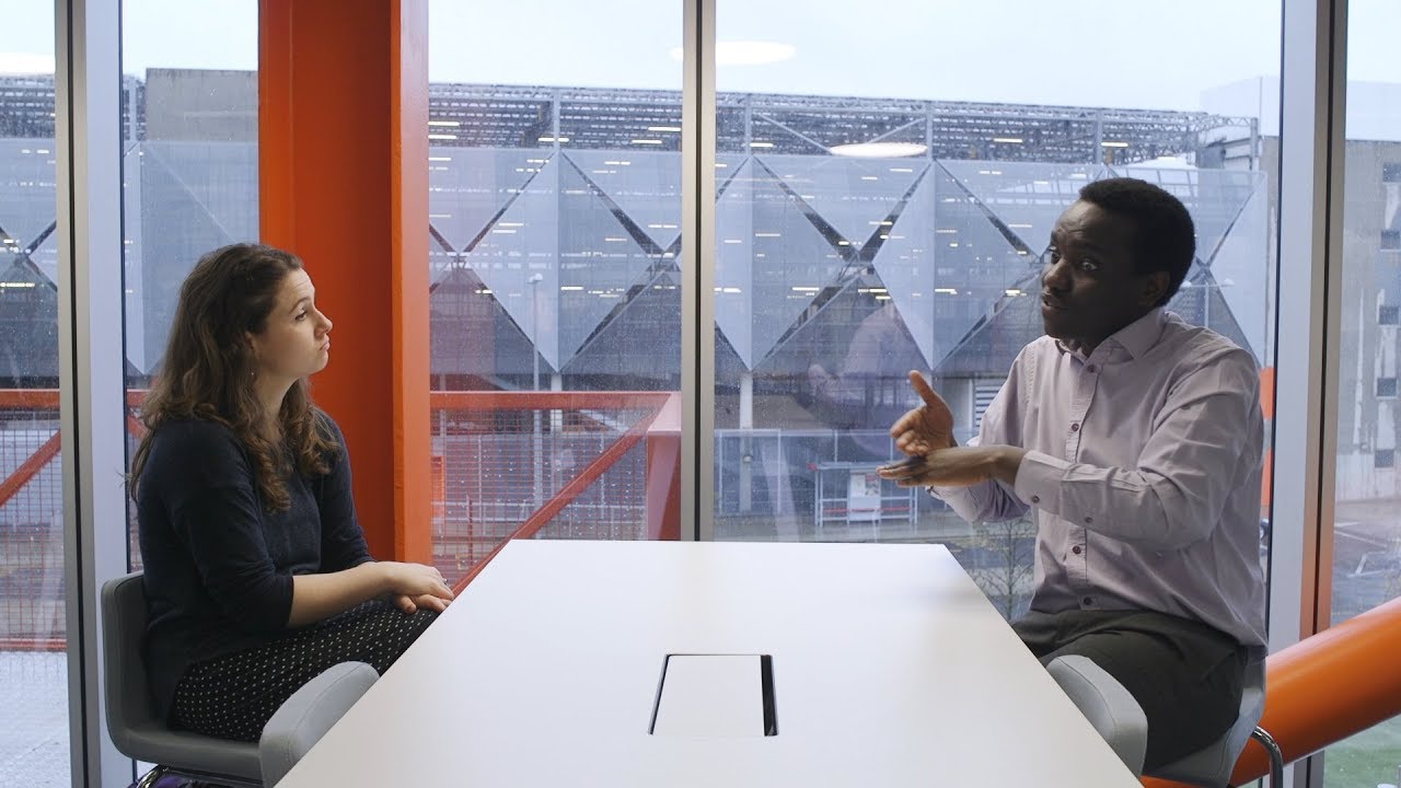 Loughborough University London student discusses deaf awareness