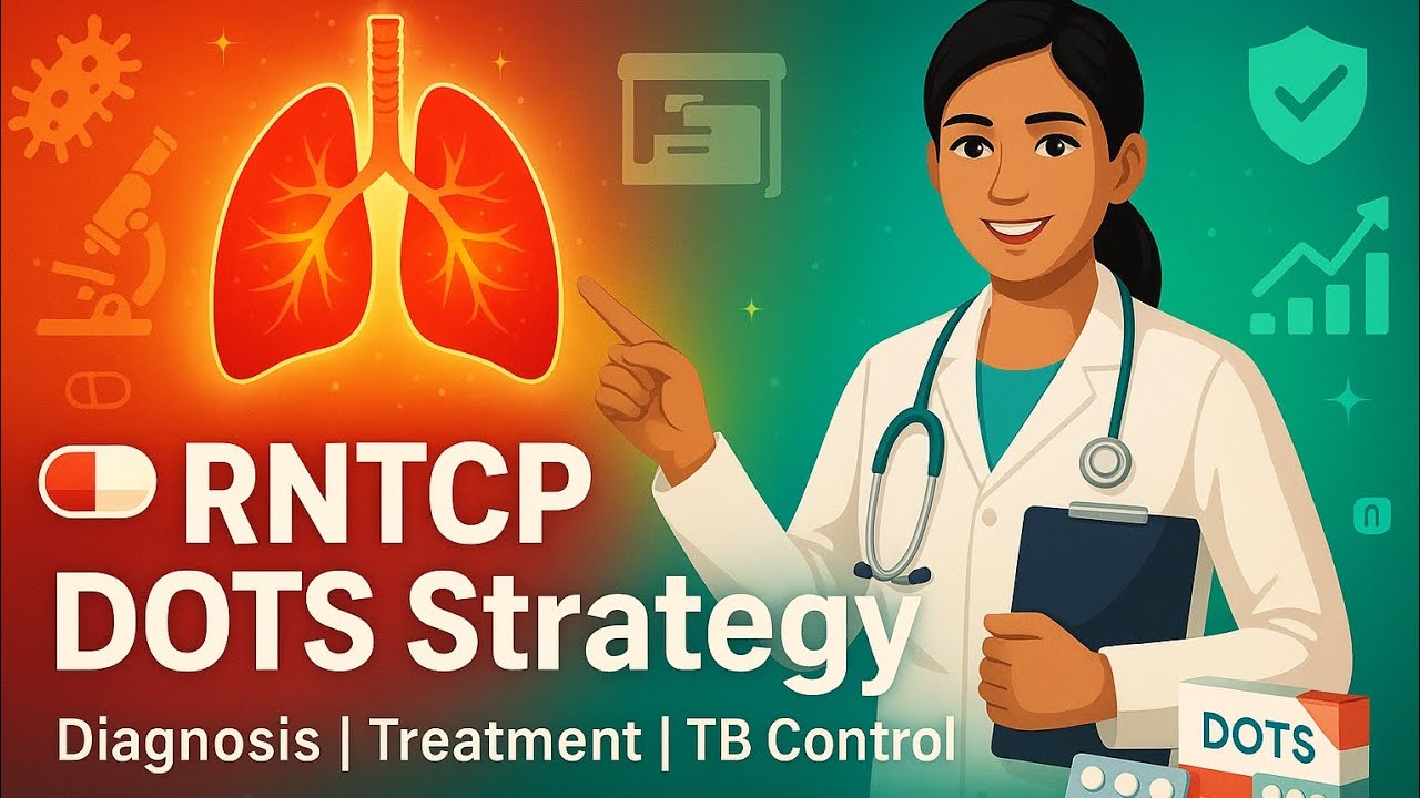 RNTCP | Revised National Tuberculosis Control Programme | Objectives,DOTS, TB Control | SWASTHVRITTA
