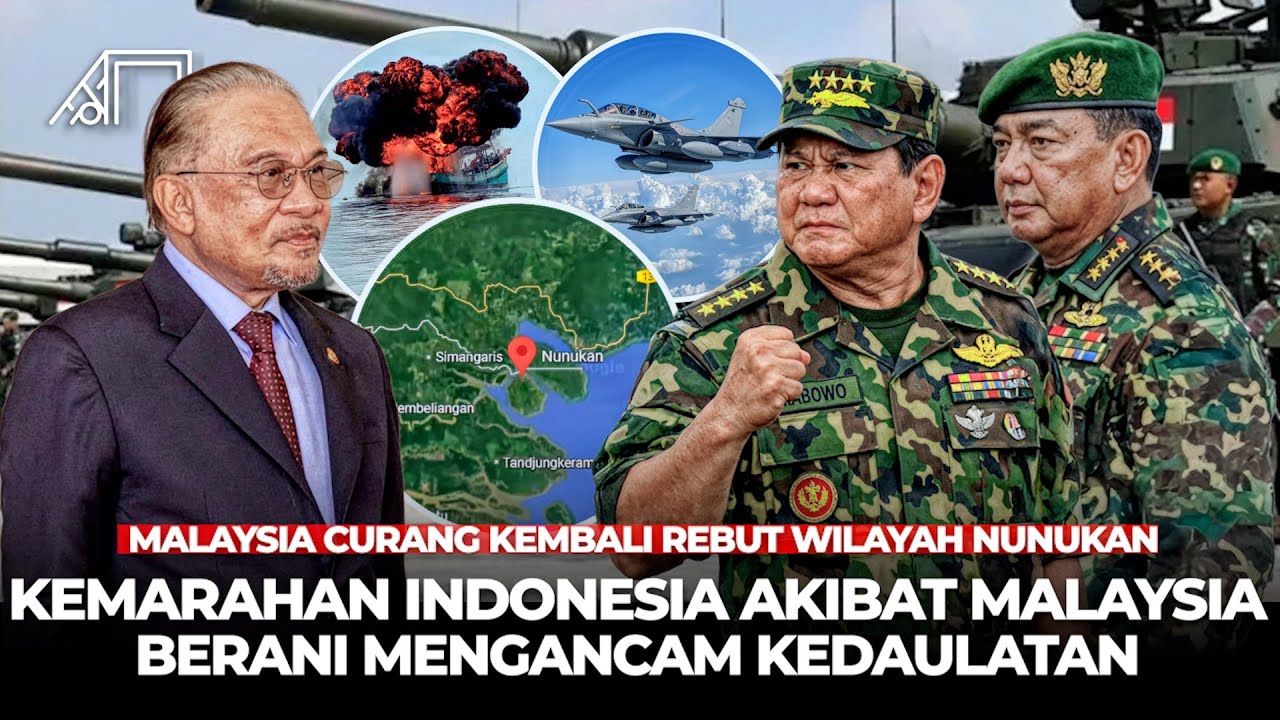 Indonesia Ancam Keras Malaysia yang Rebut Wilayah Nunukan “Kami Punya Pesawat Tempur Rafale”! Berita