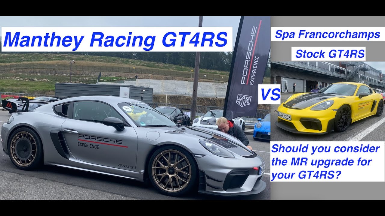 Manthey Racing VS. Stock GT4RS @Spa Francorchamps - GoPro Side-by-Side Lap