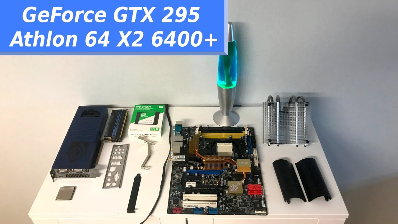 GeForce GTX 295 & Athlon 64 X2 6400+ build!
