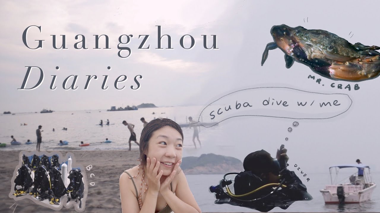 scuba diving in china vlog✨🌊guangzhou diaries