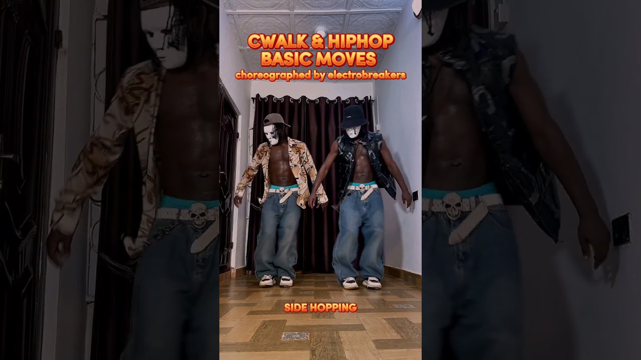 Cwalk & Hiphop Basic Moves choreographed by @electrobreakerz0 #cwalk #hiphop #electrobreakers