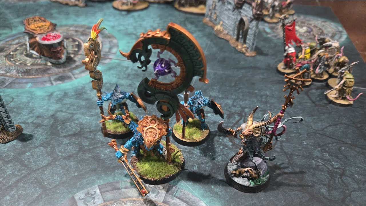 Spearhead Battle Report: Seraphon vs. Skaven