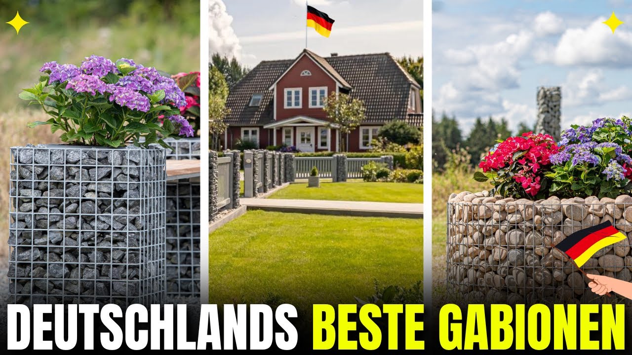 Gabionen von Gabiona: H&ouml;chste Qualit&auml;t &bdquo;Made in Germany&ldquo;