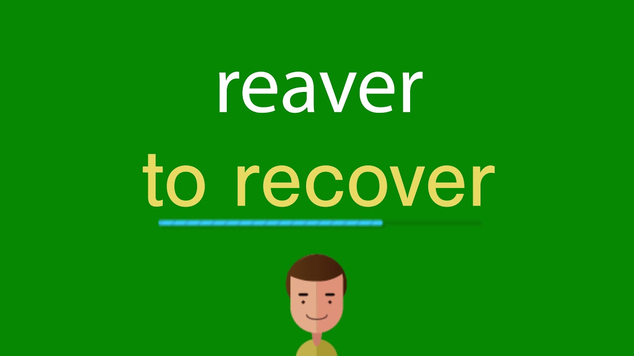 Como dizer reaver em inglês