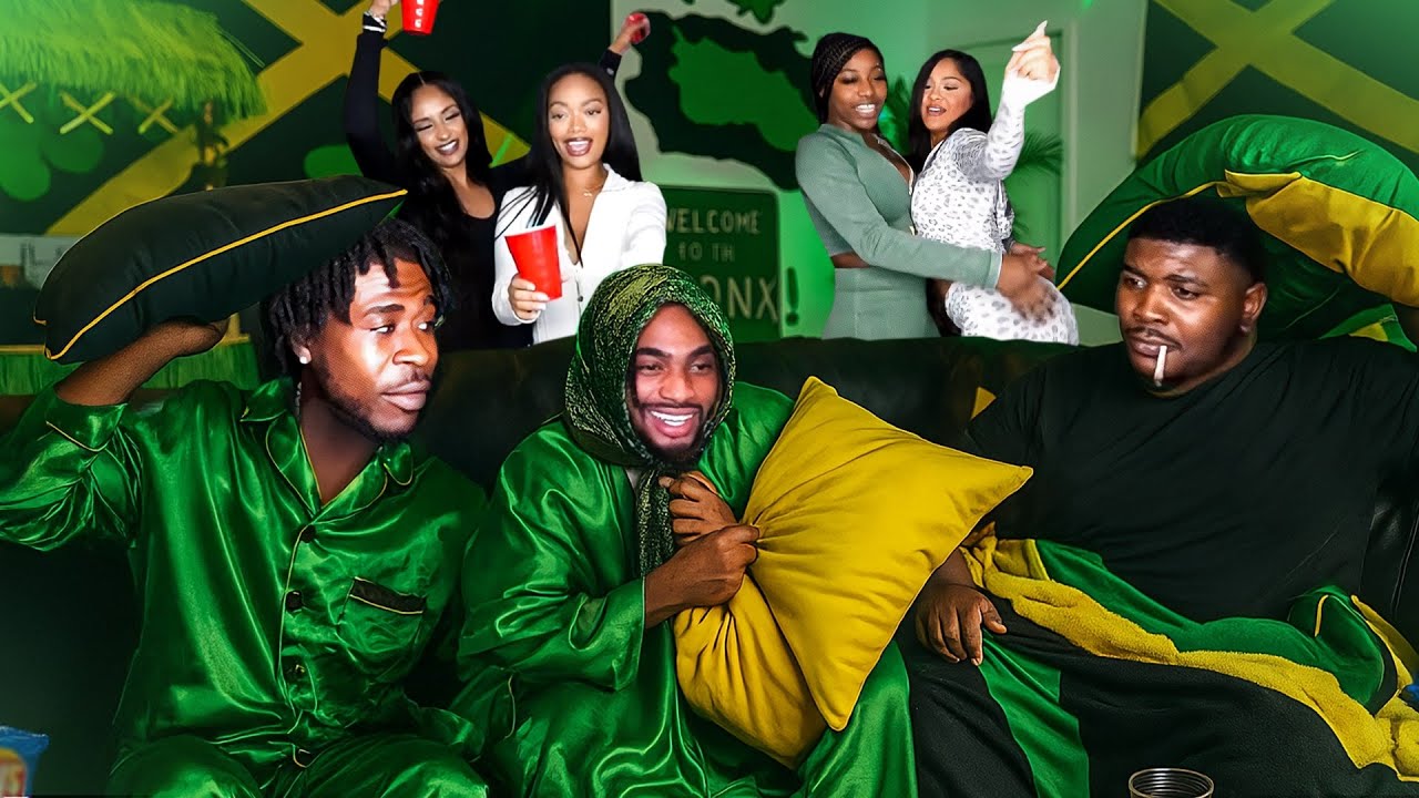 Jamaican Sleepover at The Clover House! ft. Swiiss Lee & Hauto 🇯🇲🔥