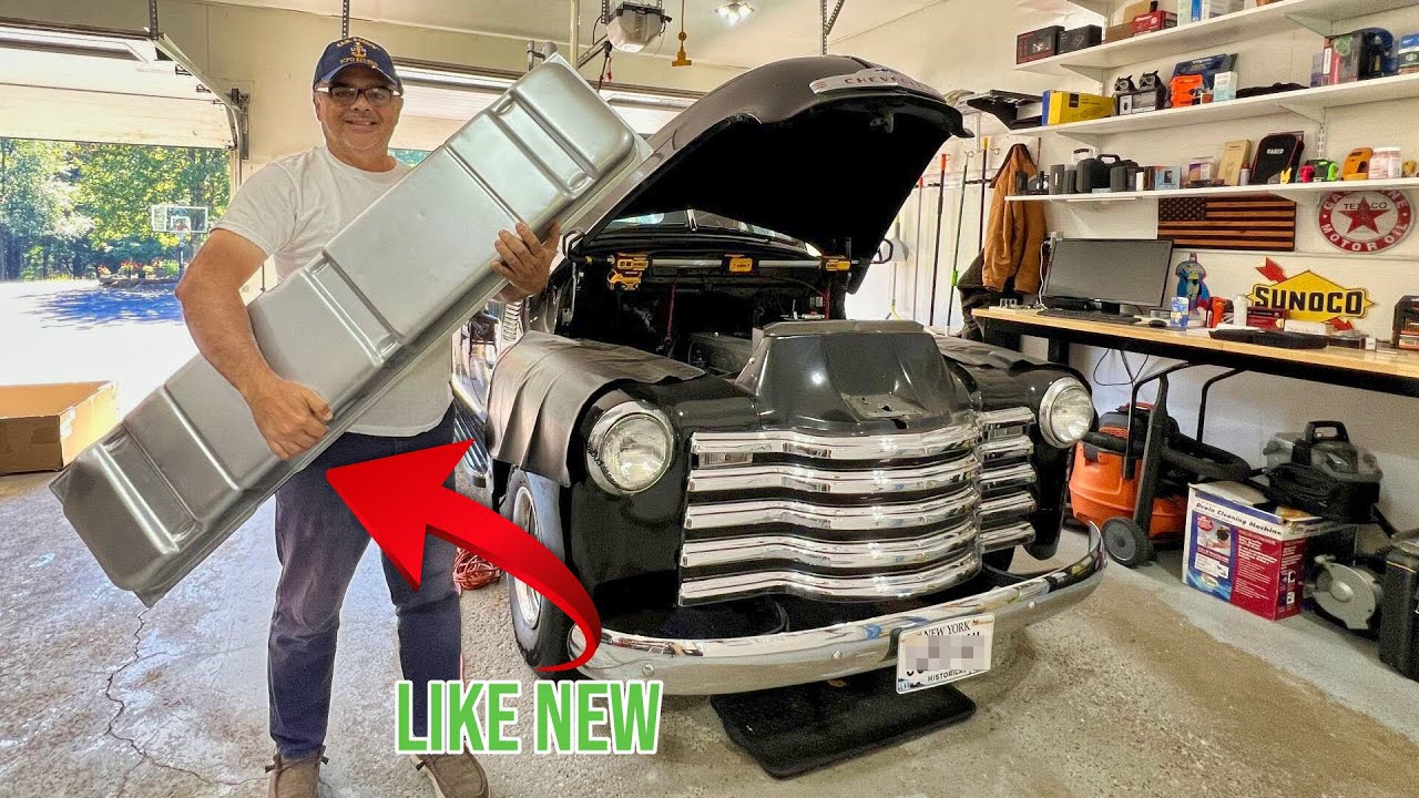Painting a 1952 Chevy truck gas tank | Looks New! - Episode 26