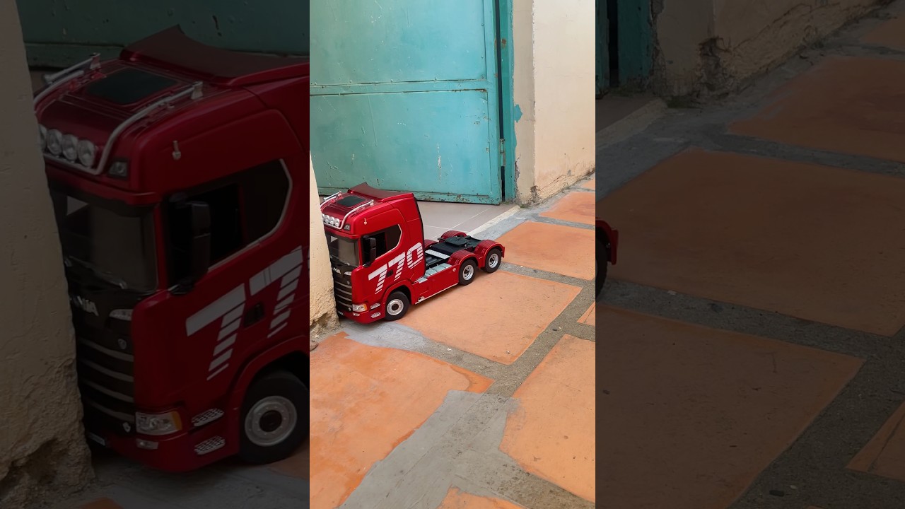 RC huina1501 scania truck 