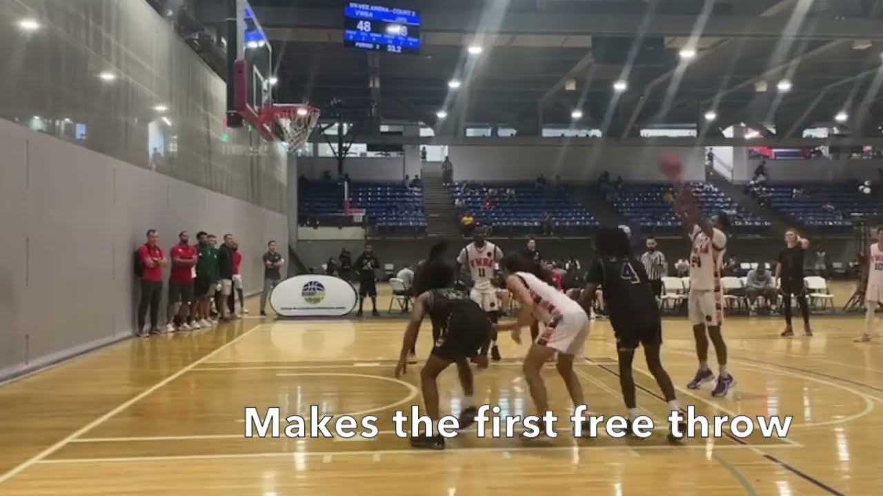 It comes down to a miracle 3-point floater with 3.3 seconds left: VWBA vs SW IL Jets Owens