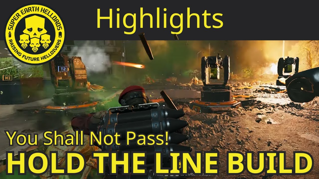 Helldivers 2 Hold the line Build | Helldads