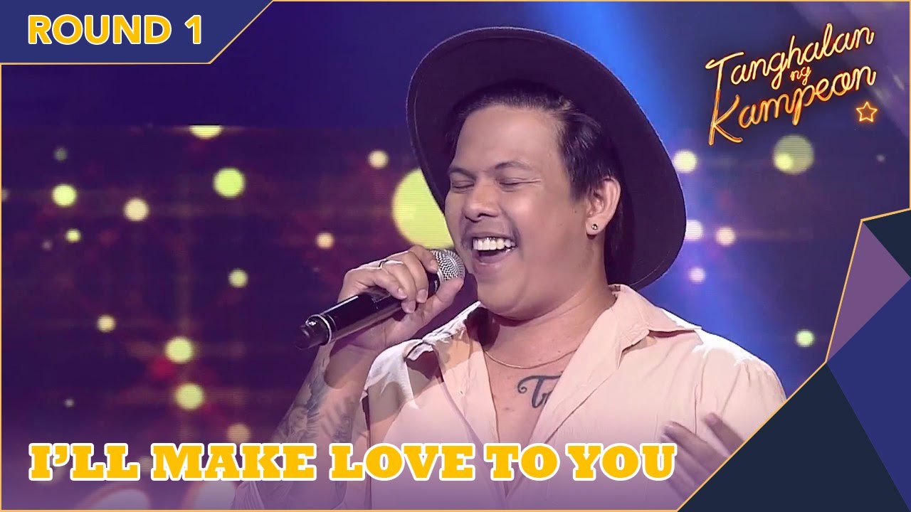 Chito Ricafrente's captivating cover of ‘I’ll Make Love To You’ | Tanghalan ng Kampeon 2