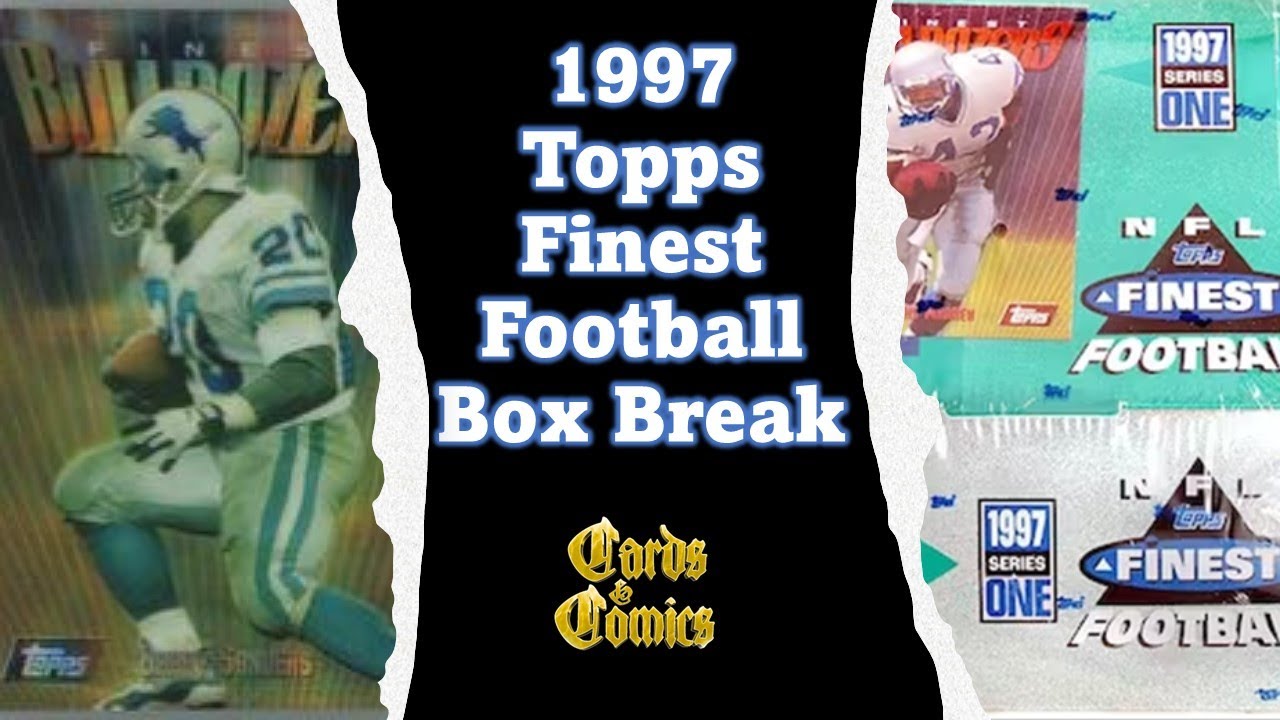 90's Box Break #35: 1997 Topps Finest Football- Looking for Gold Embossed Refractors