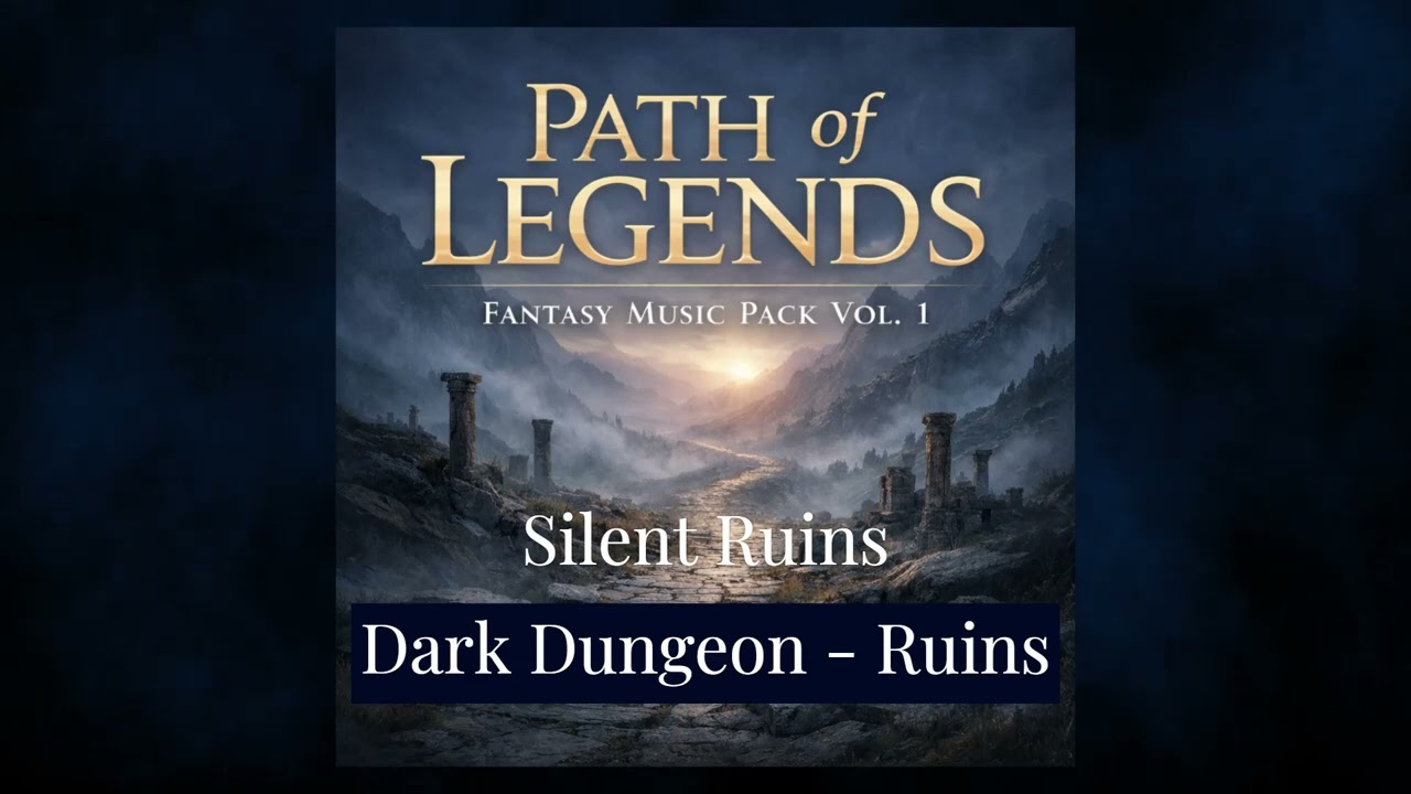 Silent Ruins (Dark Dungeon, Ruins) – Epic Fantasy Music | Royalty Free