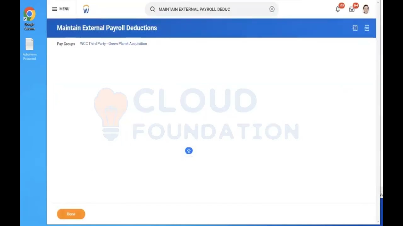 View Benefit Provider Create Benefit Event CloudFoundation