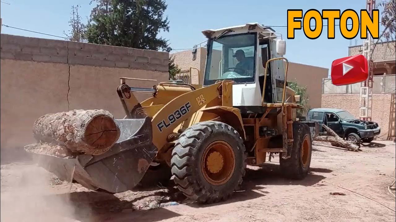 تعلم قيادة الة الشحن للمبتدئين شارجور فوطون  ( FOTON FL936F) ✅🚜🚜