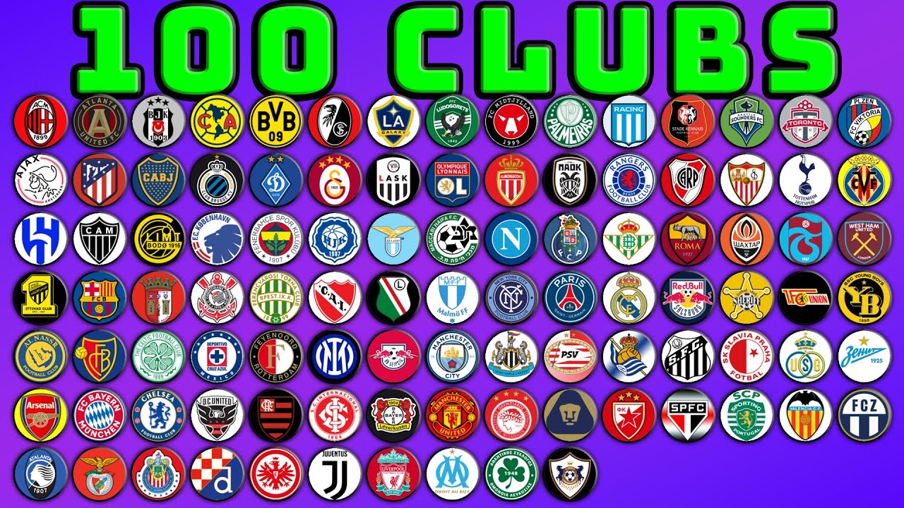 100 Clubs Elimination Marble Race in Algodoo #22 \ Marble Race King