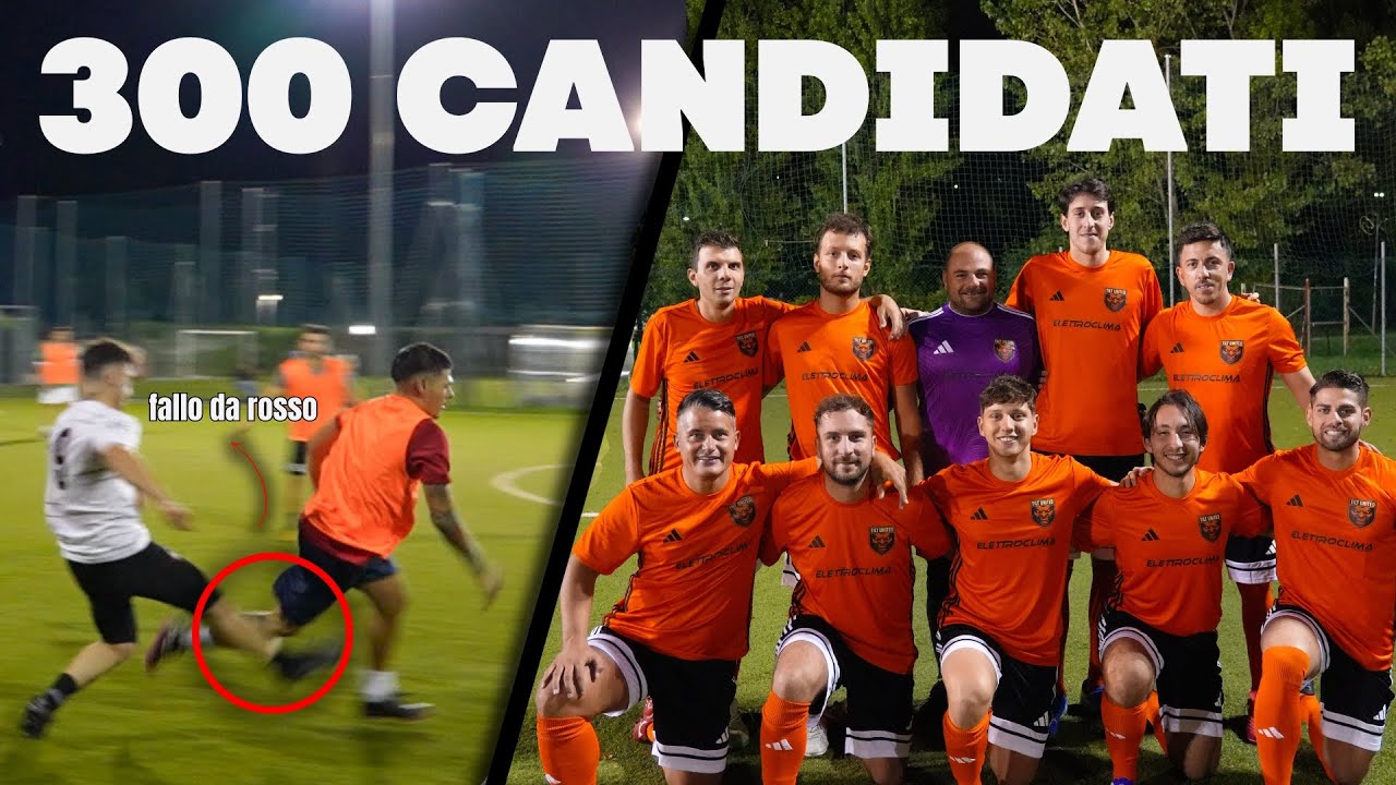 PRE-SEASON INFUOCATA. OLTRE 300 CANDIDATI, SELEZIONI, TEST FINALMENTE NASCE TILT UNITED 🔥😈