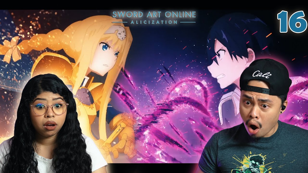 Кирито против Алисы! Это просто невероятно! Реакция на 16 серию 3 сезона Sword Art Online
