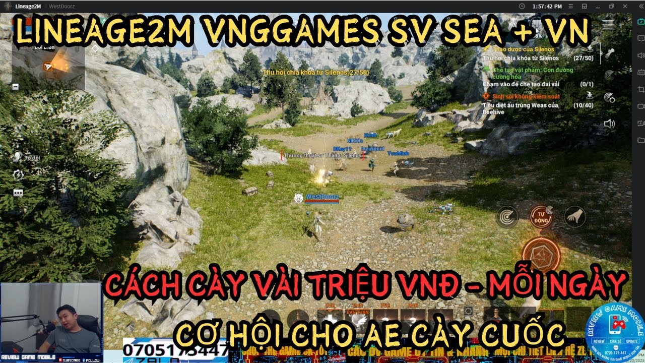 LINEAGE2M VNG: HOW TO GROW A FEW MILLION VND - 1 DAY - FOR GROWERS - CHANCE TO GET RICH