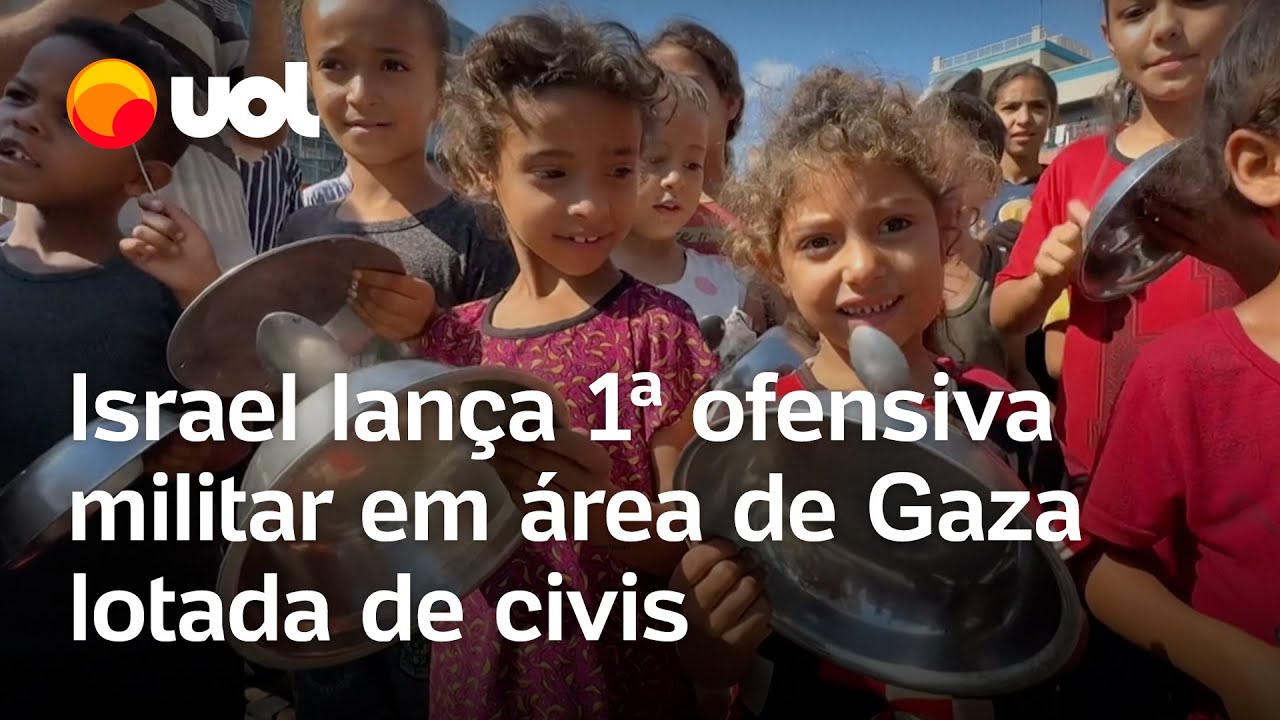Israel ignora comunidade internacional e lan&ccedil;a ofensiva militar em &aacute;rea de Gaza lotada de civis