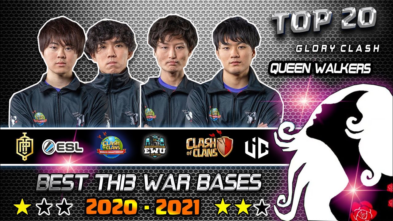*Amazing* Top 20 Queen Walkers Best Th13 War Bases 2020-2021/E-Sports COC/Clash of clans #700