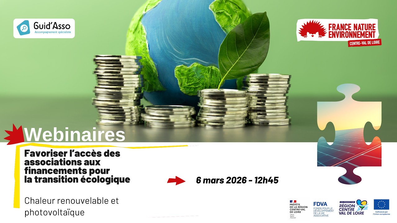 Financement de la transition écologique des associations -  Energies renouvelables