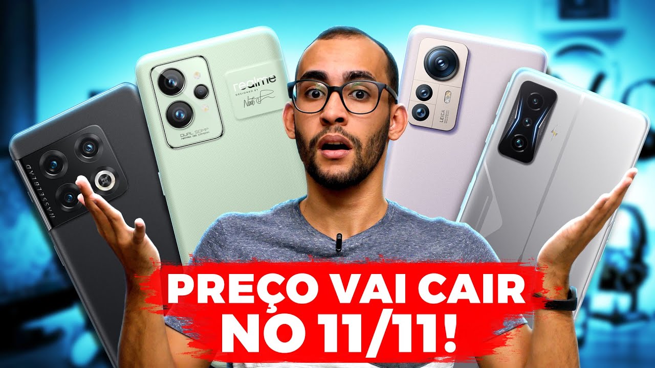Top 10 Celulares pra FICAR DE OLHO NO PREÇO até o 11/11 (Black Friday Chinesa)!