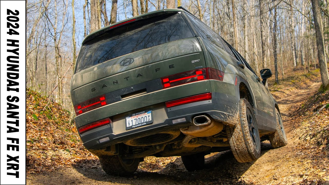 2024 Hyundai Santa Fe SUV &ndash; Off-road Test Drive